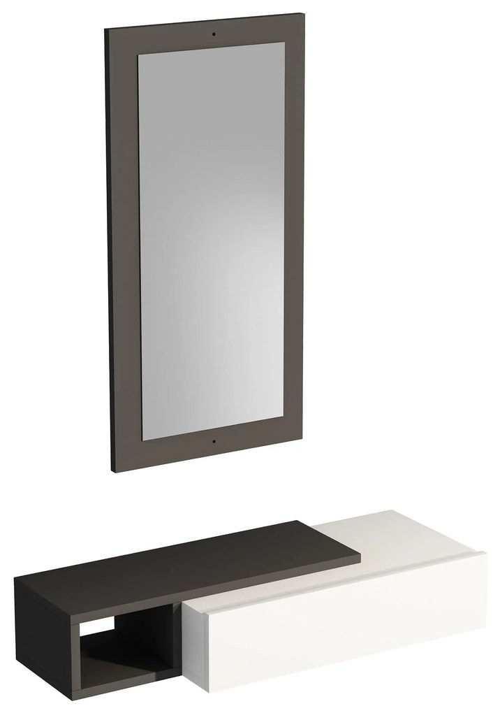 Raft Sepona (antracit + alb) . 1094803