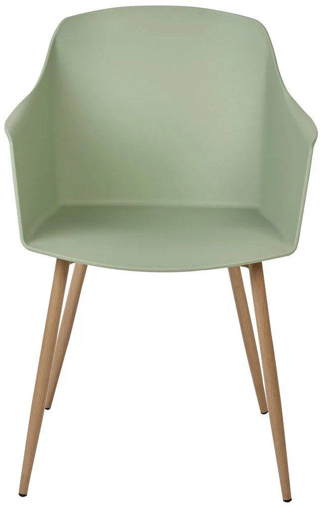 Set 2 buc scaune sufragerie Fonza (verde deschis). 1080360