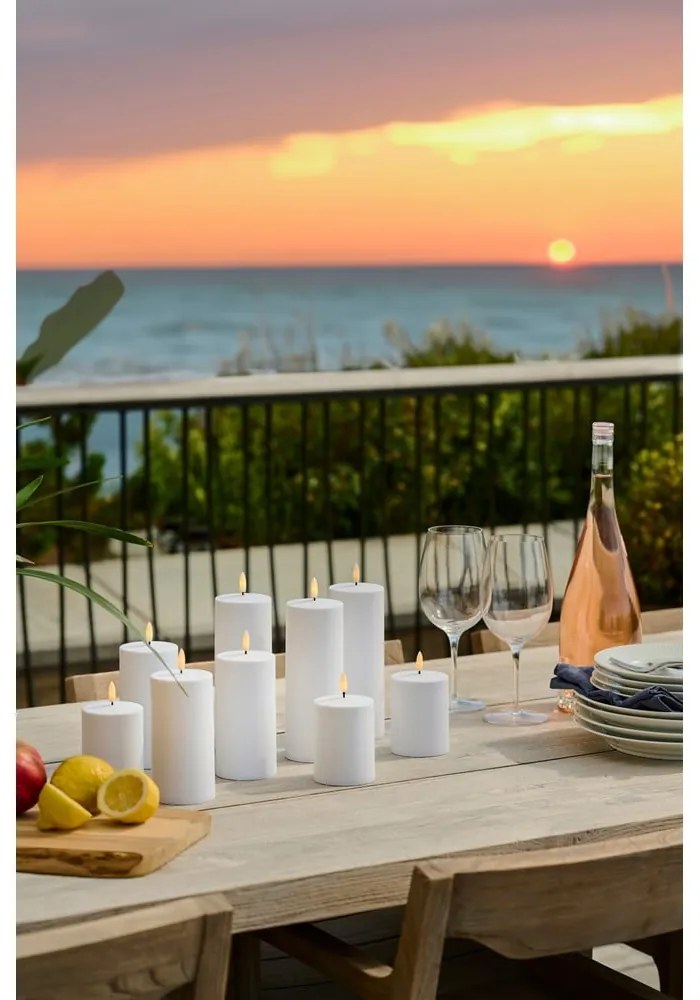 Lumânare LED solară (înălțime 20 cm) pentru exterior Sille – Sirius