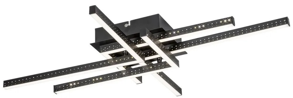 Plafoniera LED design modern Casimir negru
