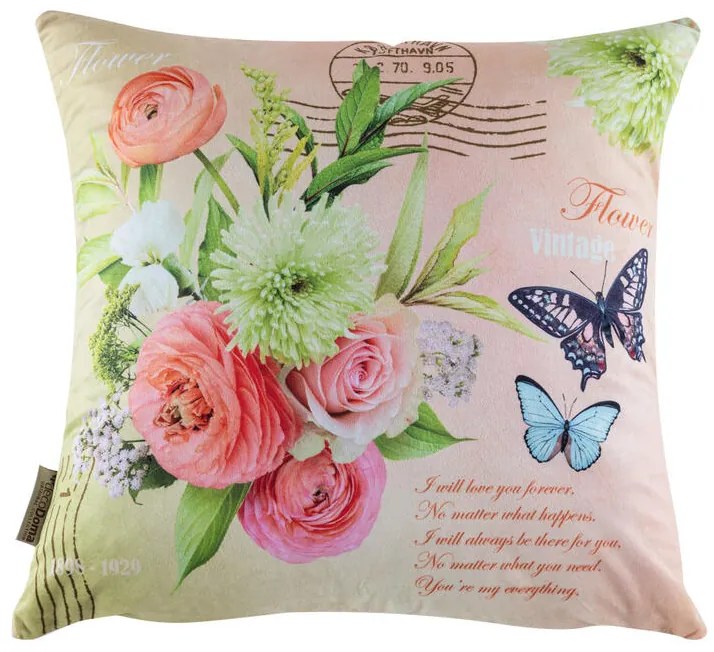 Set de 3 fețe pernuțe BLISS, 45 x 45 cm