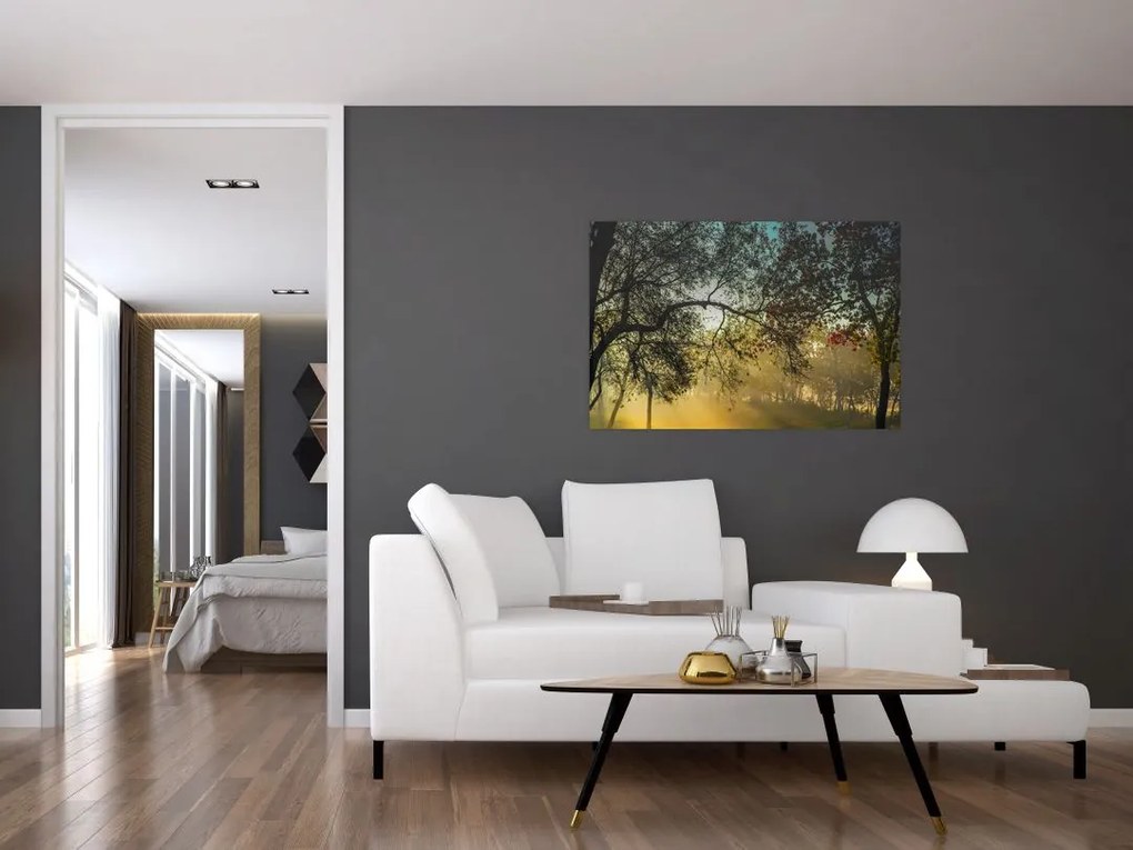 Tablou cu răsărit de soare (90x60 cm)