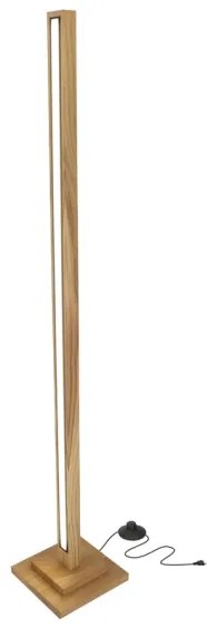 Lampadar LED ALSET LED/18W/230V stejar
