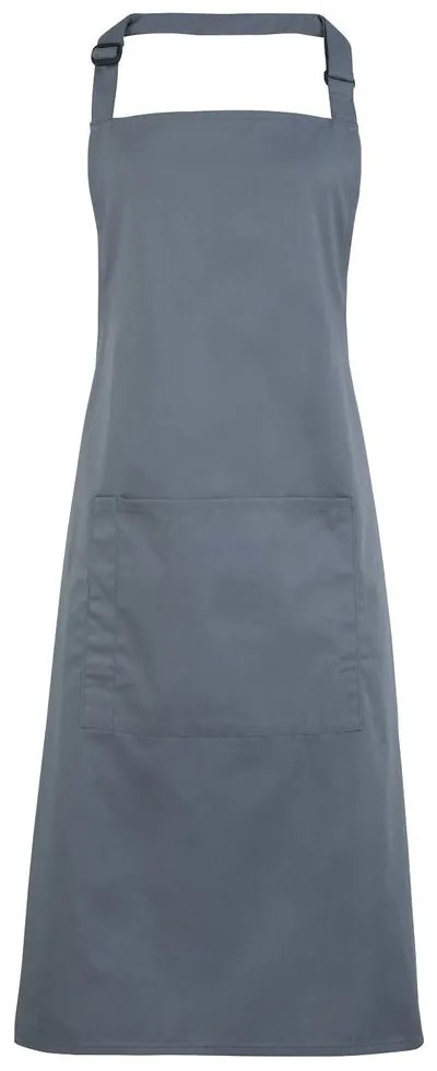 Șorț de bucătărie cu cordon de gât și buzunar