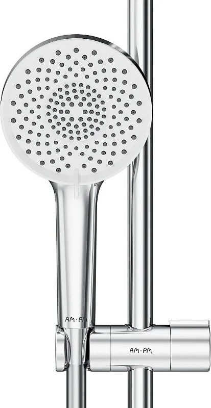 Set de dus cu bara 70 cm AM.PM X-Joy crom lucios para cu 3 functii