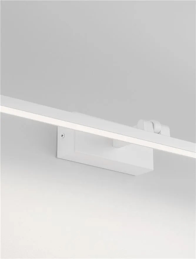 Aplica de perete LED baie IP44 MAREL alba