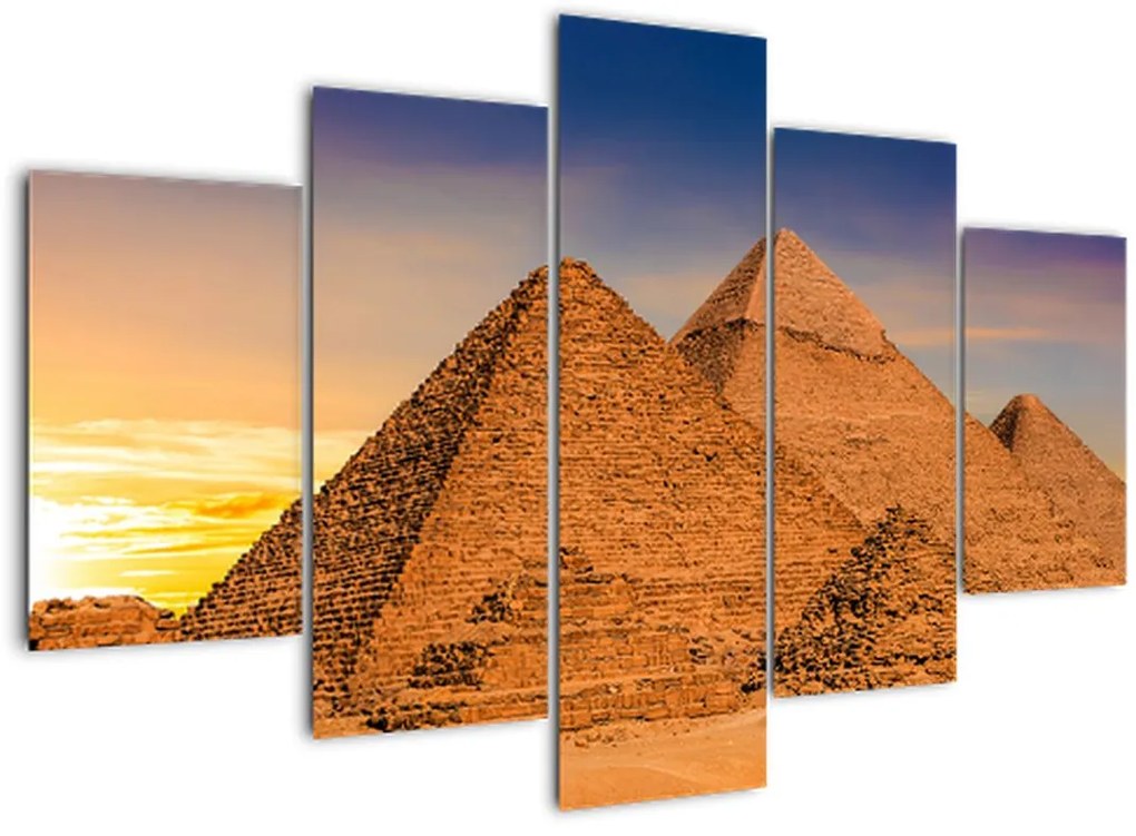 Tablou - Piremidele din Egipt (150x105 cm)
