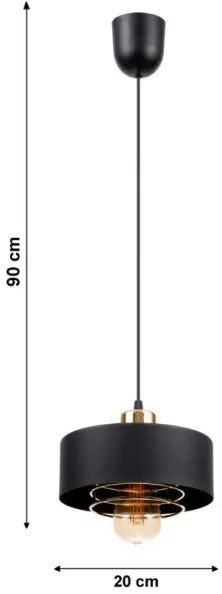 Lustră pe cablu VEST 1xE27/60W/230V