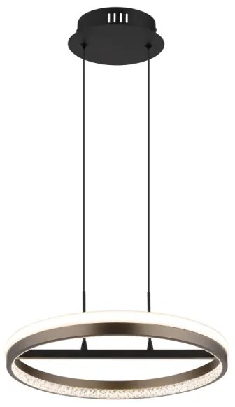 Globo 67179H - Lustră LED suspendată pe cablu DELLA LED/40W/230V 3000/4000/6000K diam. 39,7 cm