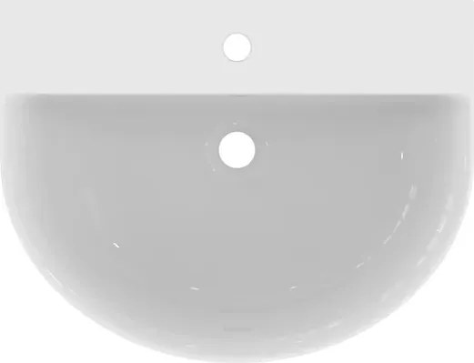 Lavoar suspendat Ideal Standard Connect Air Arc 60 cm alb lucios