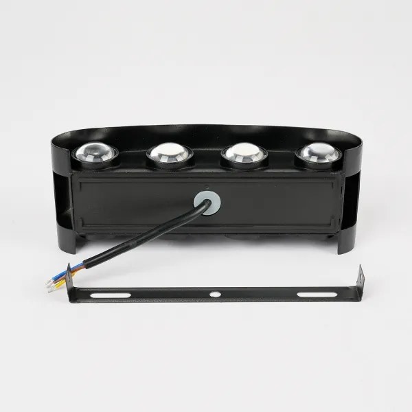 Brilagi - Aplica LED de exterior FLAREBOX LED/8W/230V negru IP65