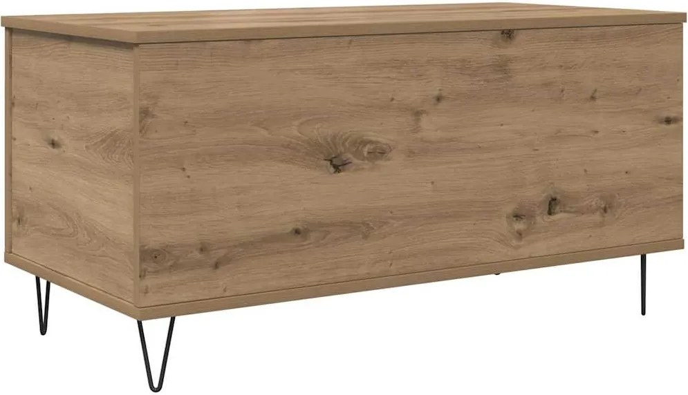 vidaXL Masă de cafea stejar artizanal 90 x 44.5 x 45 cm Lemn compozit