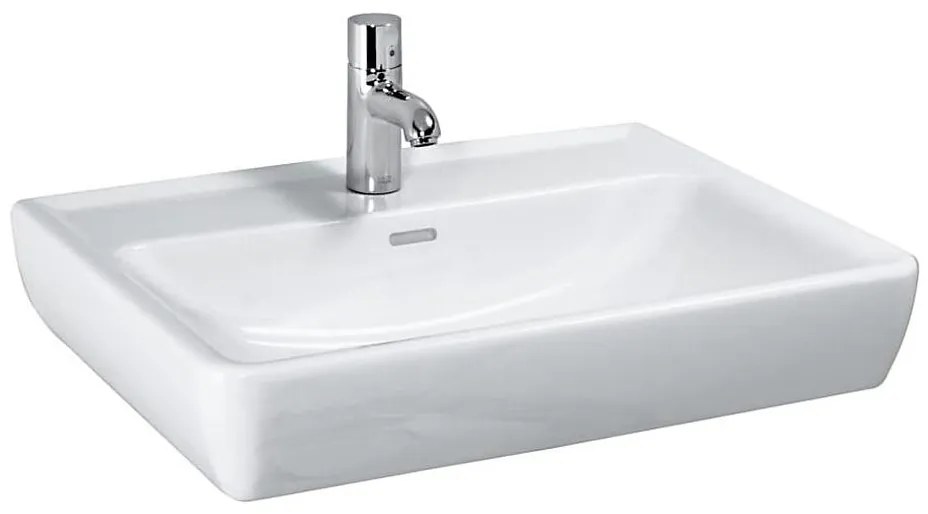 LAUFEN H8189510001041 - Lavoar pe blat/suspendat PRO 55x48 cm ceramică/ alb