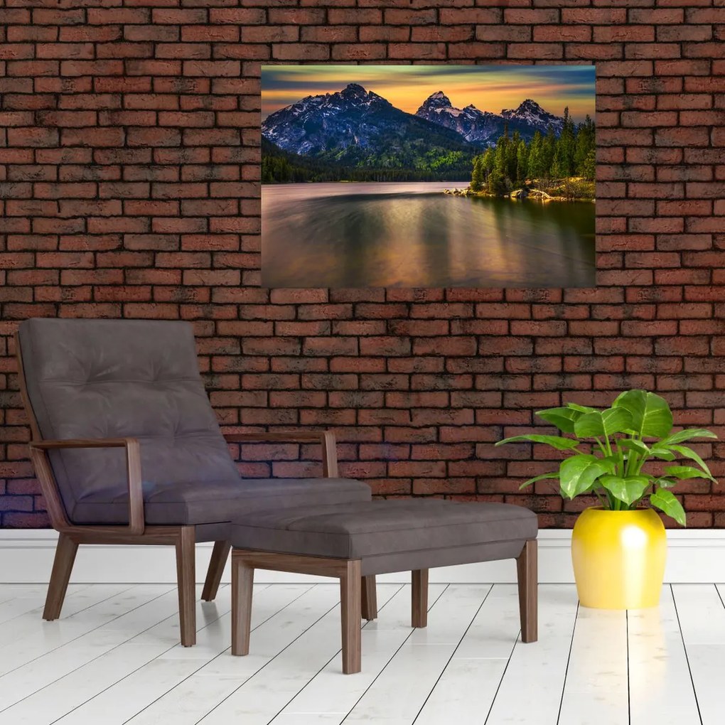 Tablou - Parcul Național Grand Teton (90x60 cm)