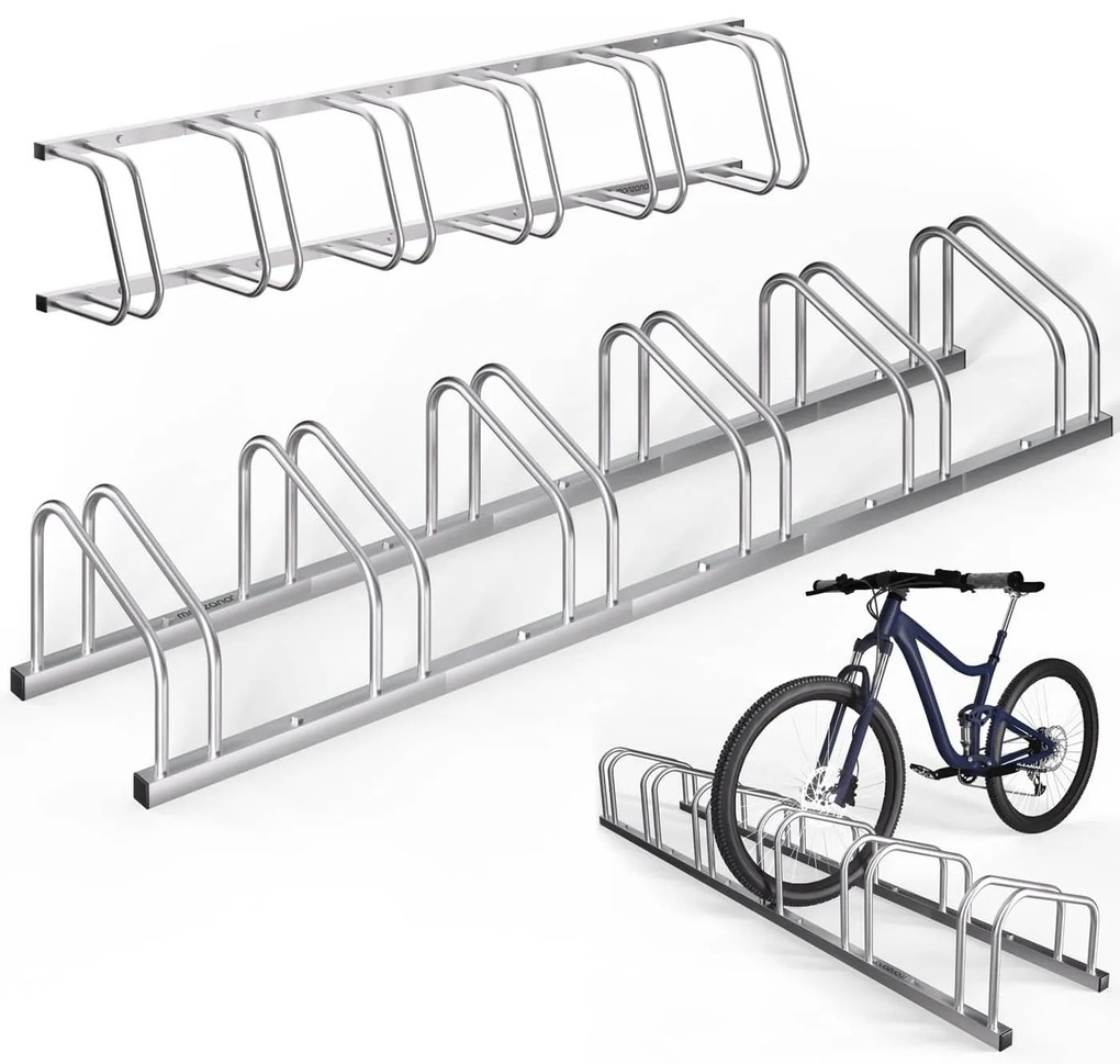 Deuba Suport pentru 6 biciclete - 190x32x27 cm