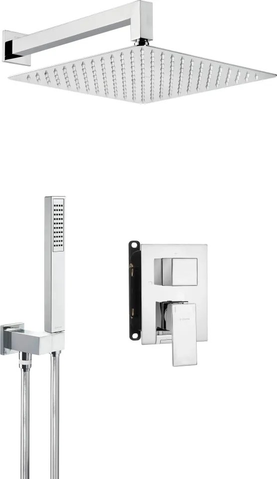 ANEMON Set de duș cu montare îngropată, cu BOX pentru baterie BXYZ0BZM