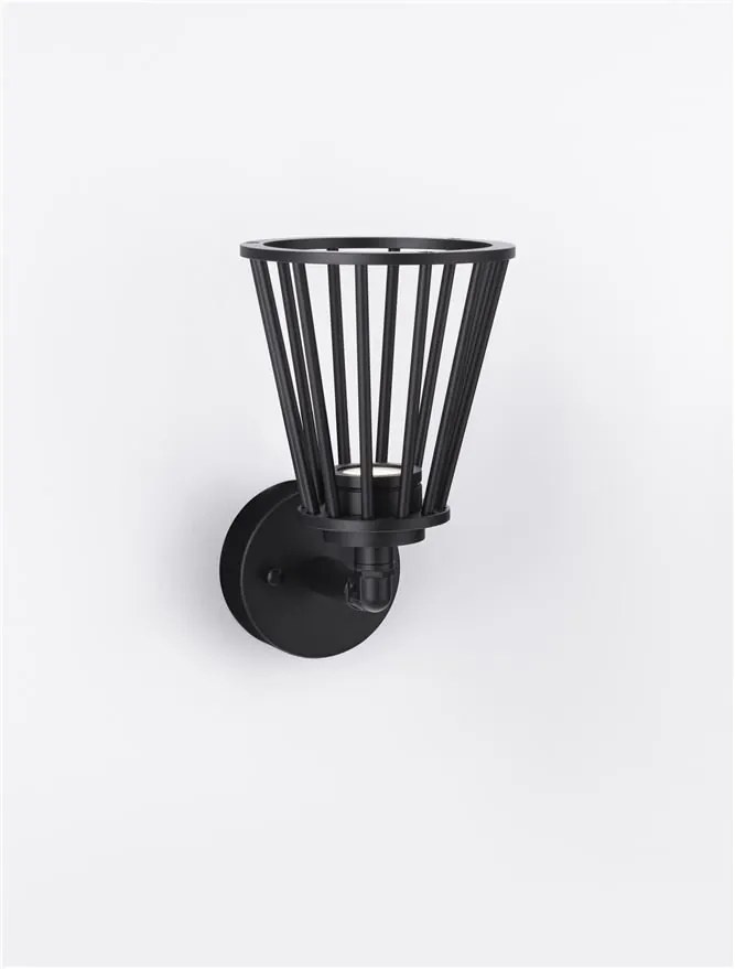 Aplica LED pentru exterior design modern IP65 Carina negru
