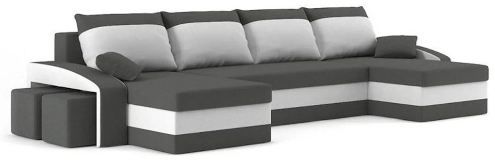 Expedo Canapea extensibilă în formă de U EVELYN 3,325x75x140,haiti 5/haiti 3,dreapta