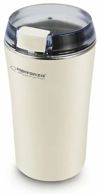 Rasnita de cafea ESPERANZA Ristretto EKC008K inox Alb