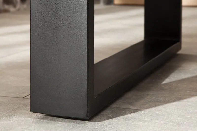 Masa industrial style Iron Craft mango natur, 180cm