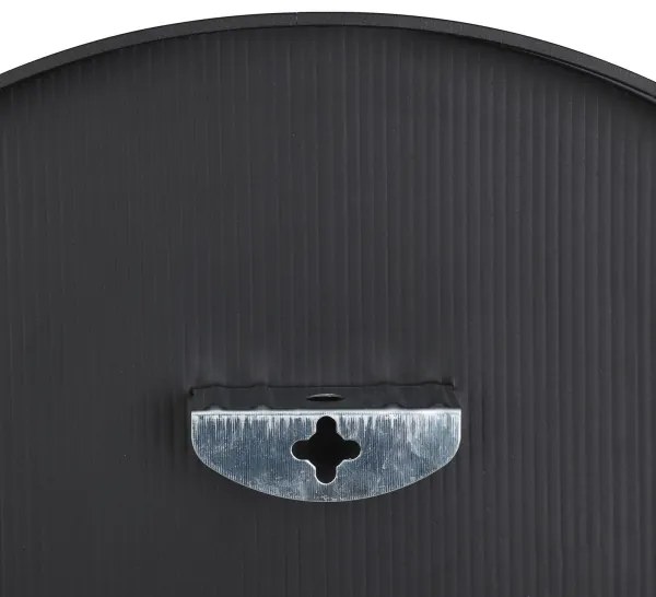 Oglindă de perete Eglo 425001 BANI d. 40 cm negru