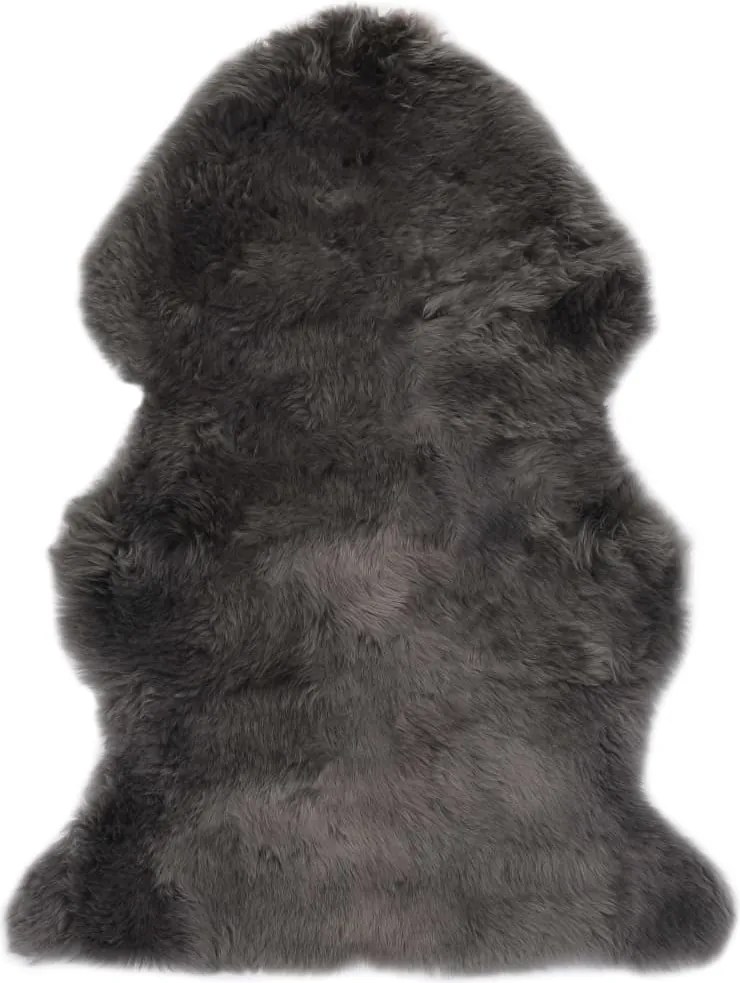 vidaXL Covor din piele de oaie, gri deschis, 60 x 90 cm