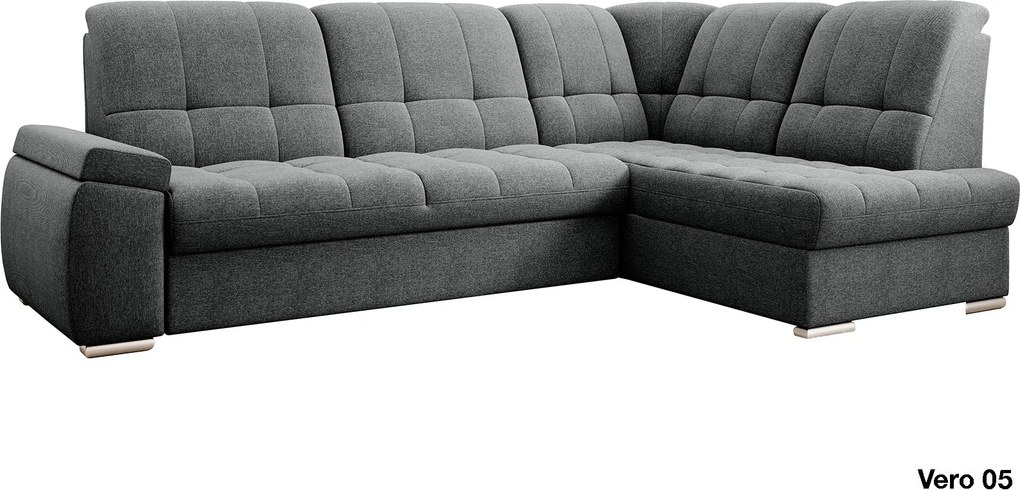 Colțar lemn masiv Extensibil Theo 272x192cm Ladă Depozitare Personalizabil