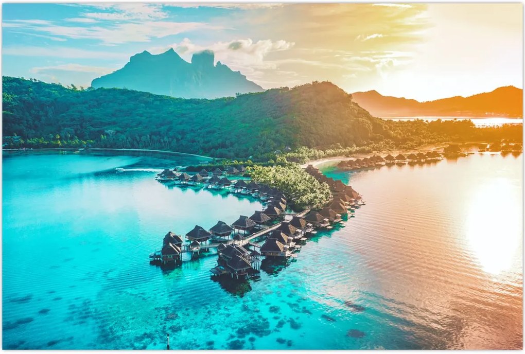 Tablou - Bora Bora (90x60 cm)