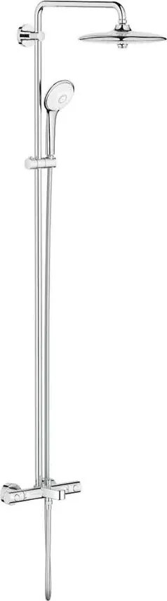Coloana de dus cu baterie termostatata si pipa cada Grohe Euphoria New 260