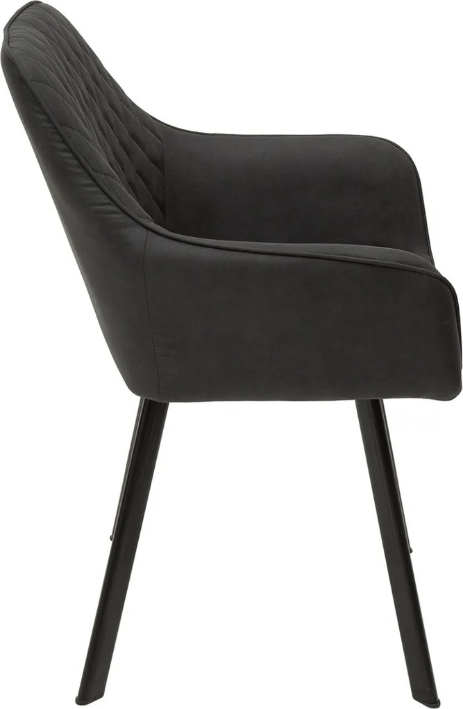 Set de 2 scaune Palermo, antracit A-39342 VC