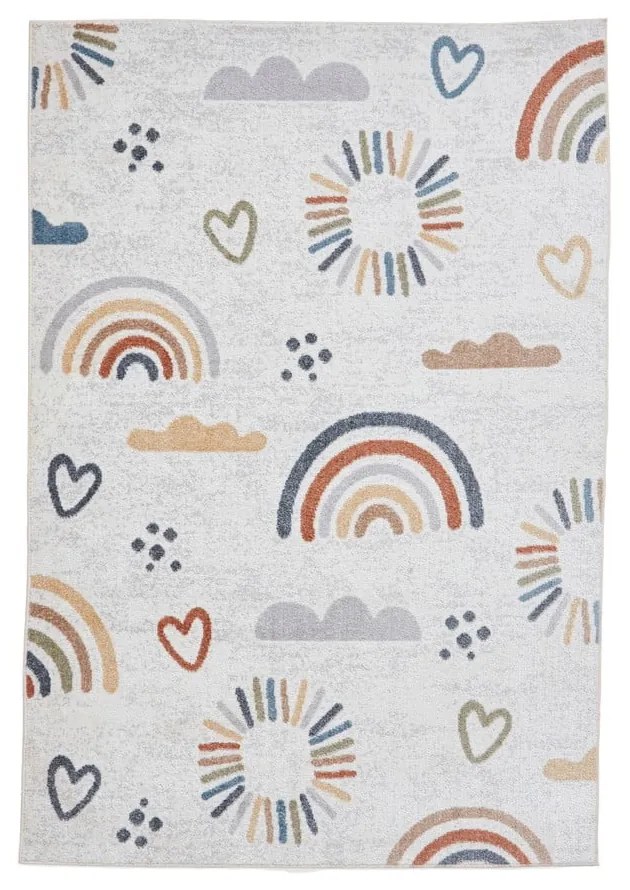 Covor pentru copii crem 120x170 cm Vida Kids Rainbow – Think Rugs