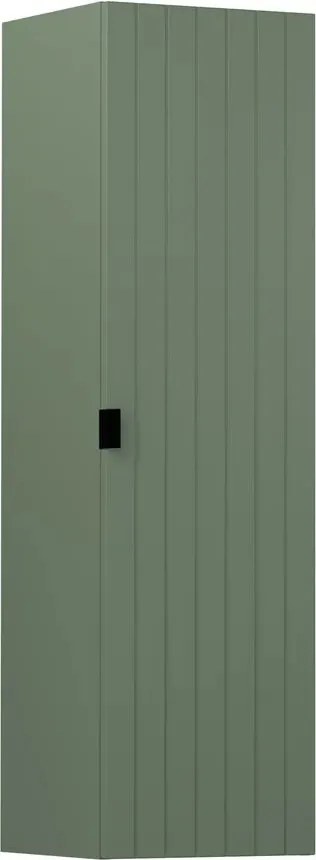 Dulap tip coloana suspendat gri-verde Krofam e-HARMO 110 cm