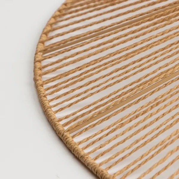 Brilagi - Lustră LED suspendată pe cablu CERIA BOHO, 1xE27/40W/230V, diametru 90 cm, maro