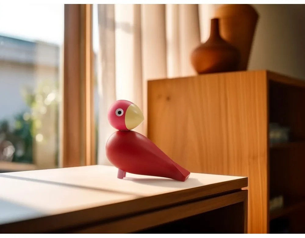 Statuetă din lemn masiv (înălțime 12,5 cm) Bird Flora – Kay Bojesen Denmark
