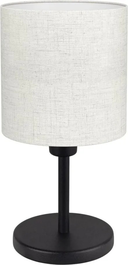 Eglo 32219 - Lampă de masă MONTETTO 1xE14/40W/230V crem/negru