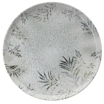 Set veselă 12 piese din porțelan, gri