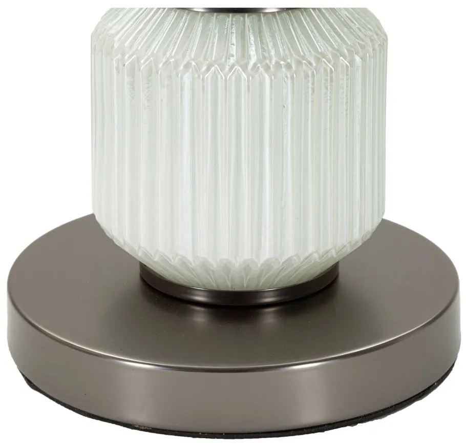 Veioză gri cu abajur textil (înălțime 57 cm) Bright – Mauro Ferretti