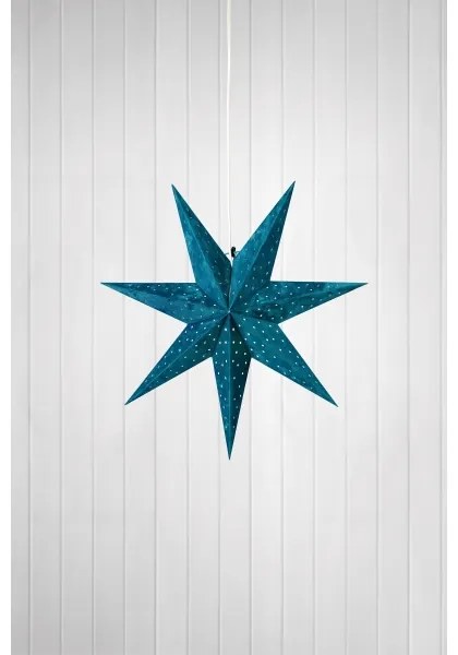 Decorațiune de Crăciun VELOURS 1xE14/25W/230V albastru Markslöjd 705482