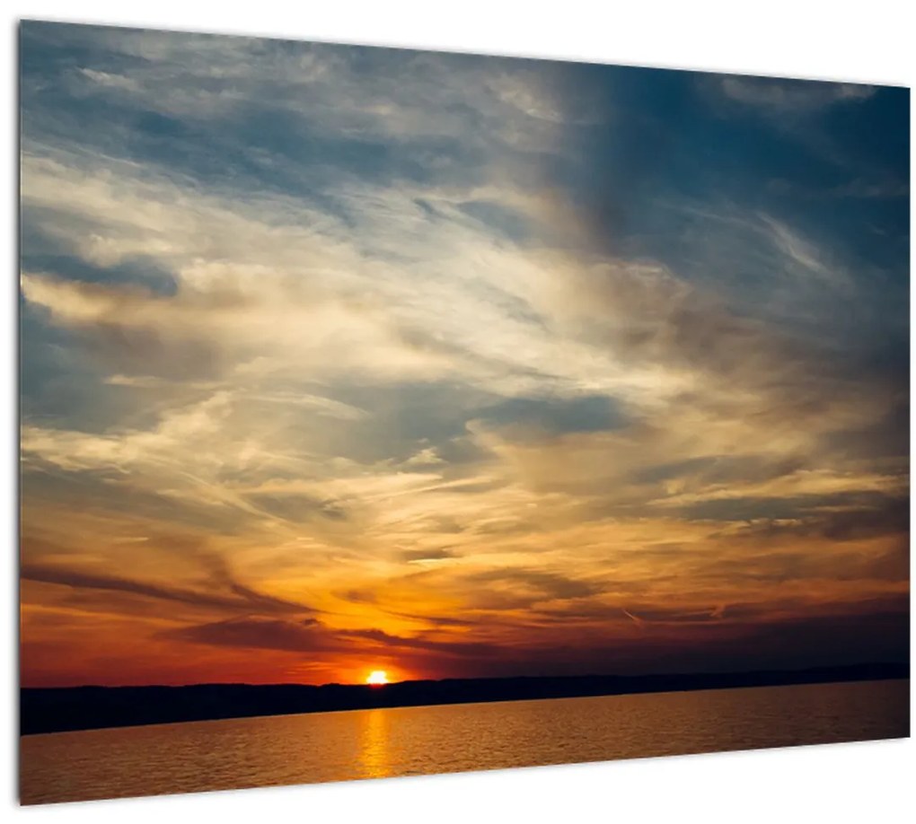 Tablou cu apus de soare (70x50 cm)