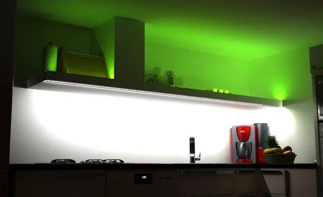 Banda LED color 3528 - 5 metri - set complet