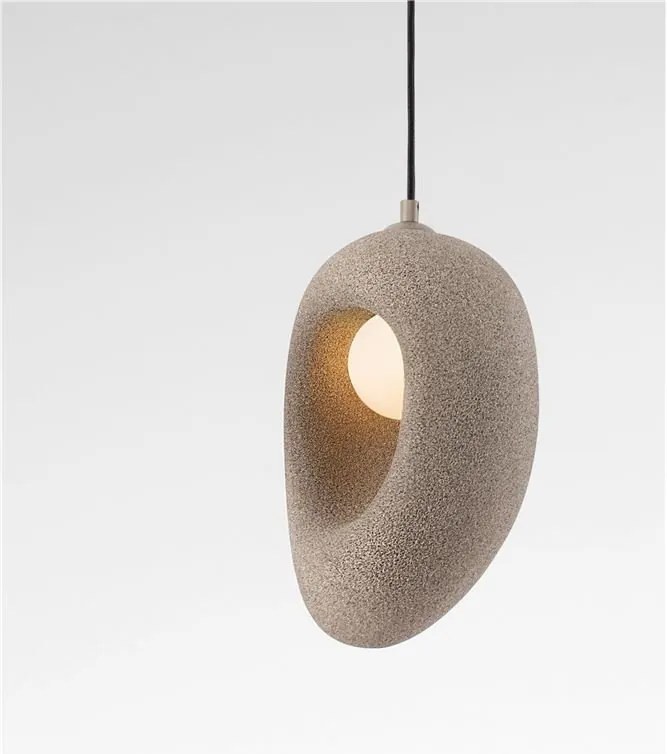Pendul design modern, Stone Brown, TEMPUS, 20x30cm