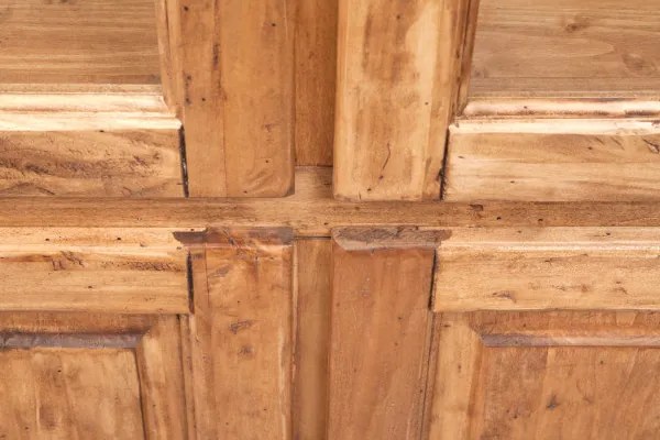 Vitrina L120 37 H197 cm, lemn masiv