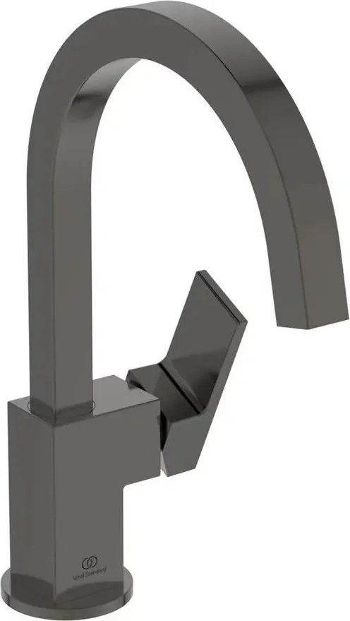Baterie lavoar Ideal Standard Atelier Extra pipa rotativa gri Magnetic Grey