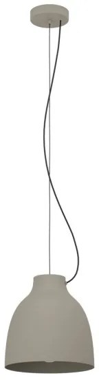 Lustră pe cablu CAMASCA 1xE27/40W/230V gri Eglo 900159