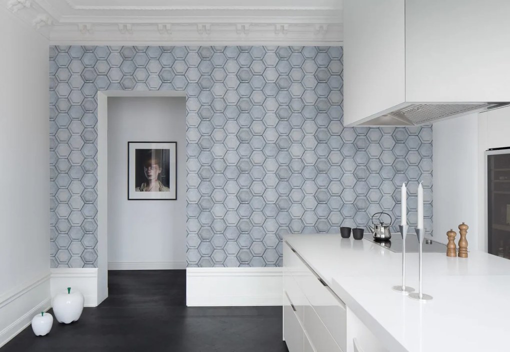 Fototapet, Concrete Hexagon, Rebel Walls