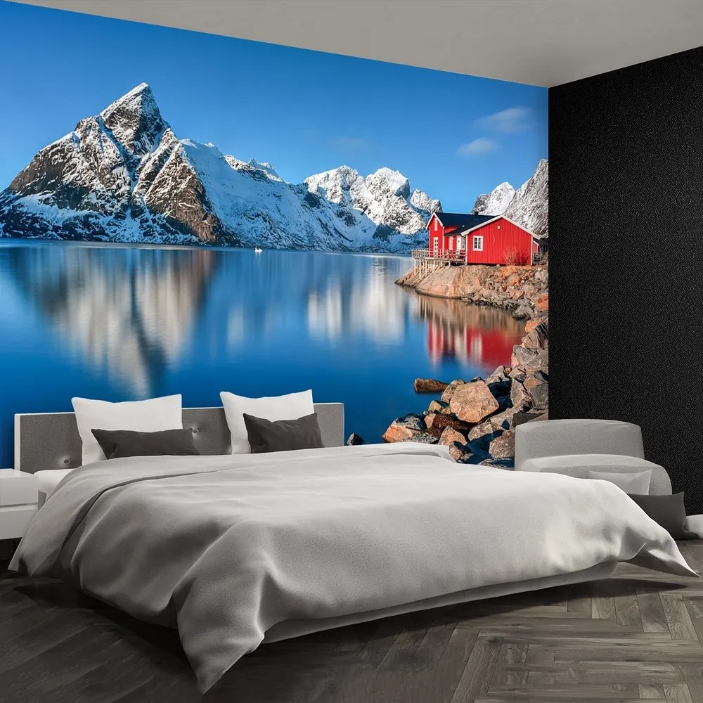 Fototapet Lofoten Norvegia