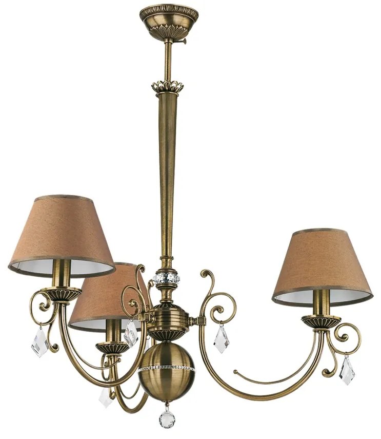 Candelabru elegant 3 brate, design clasic Coco