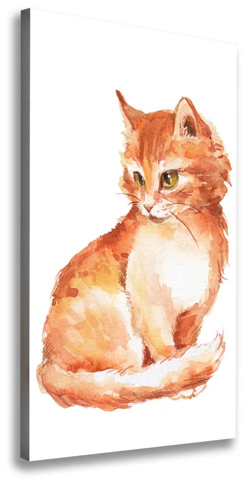 Tablou pe pânză Red Cat