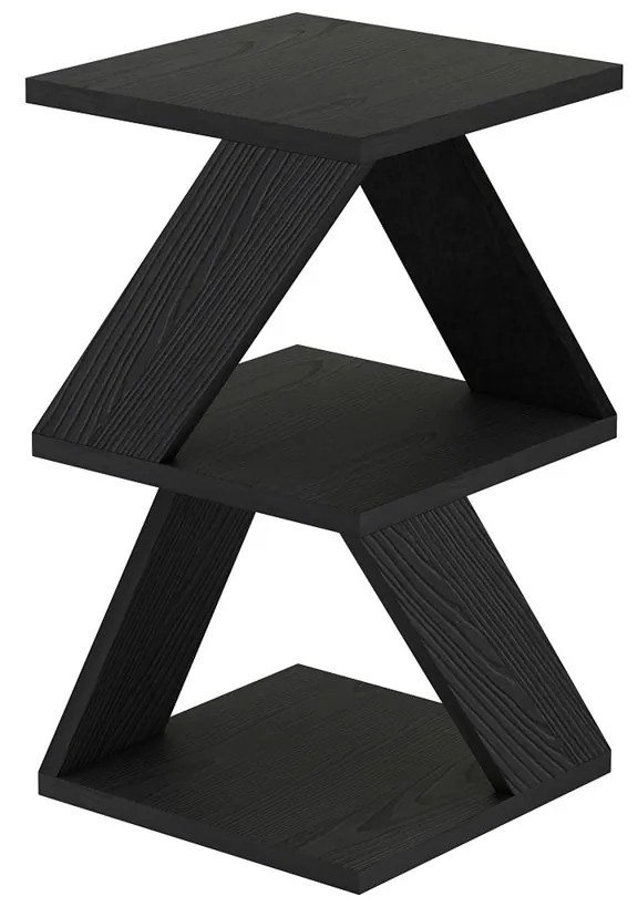 Măsuță auxiliară Albeni Black Wooden