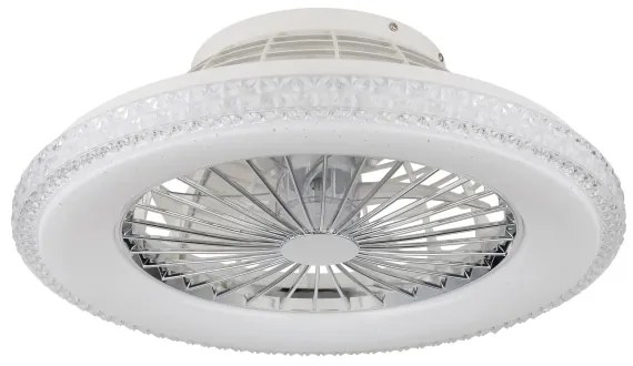 Ventilator LED dimabil de tavan Globo 03654 CORUSSO LED/40W/230V 3000-6500K + telecomandă